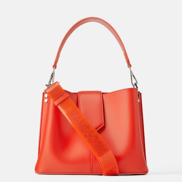 Zara Handbags - Bright Red Colour Zara Bag